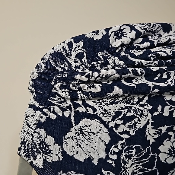 Zara Floral Shoulder Detail Sheath Dress Large EUC - Picture 4 of 6